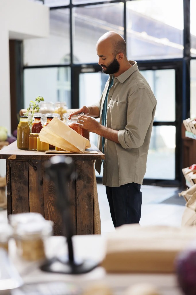 Artisan indépendant au travail